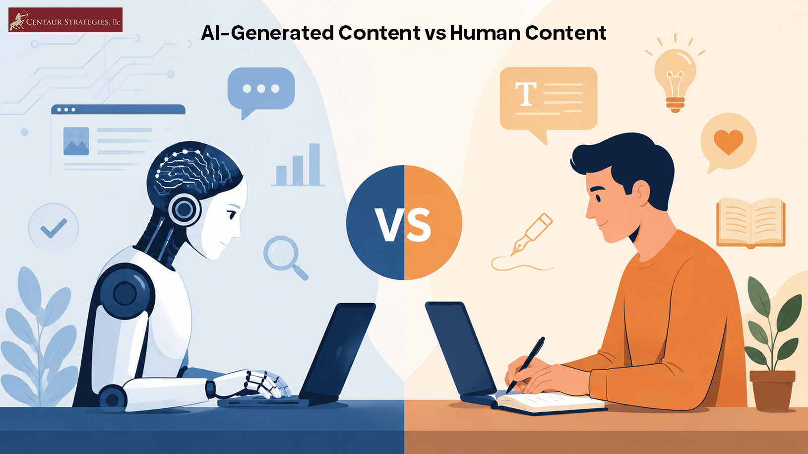 AI-Generated Content vs Human Content: Insights from a Digital Strategy Consulting Company
